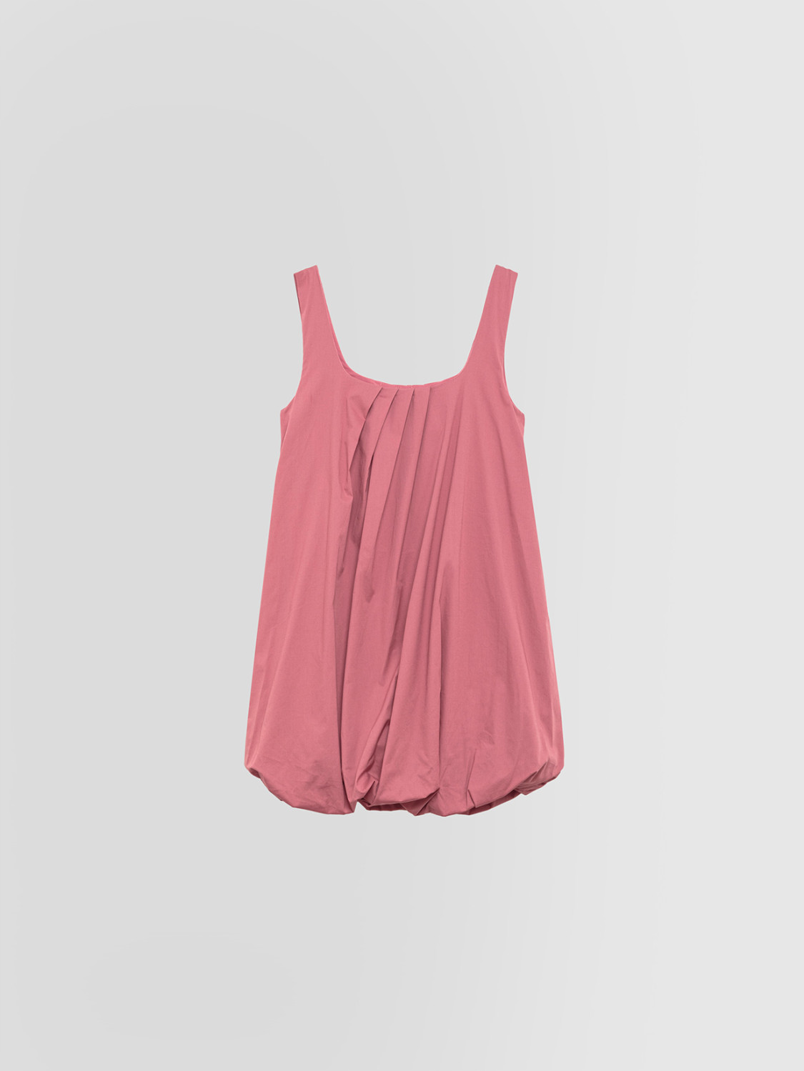 ALPHA STUDIO: PUFFED TAFFETA DRESS