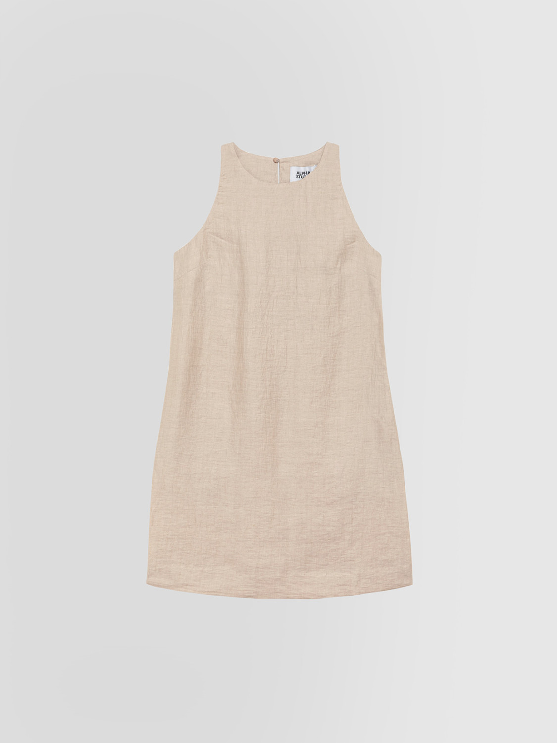 SHORT LINEN DRESS