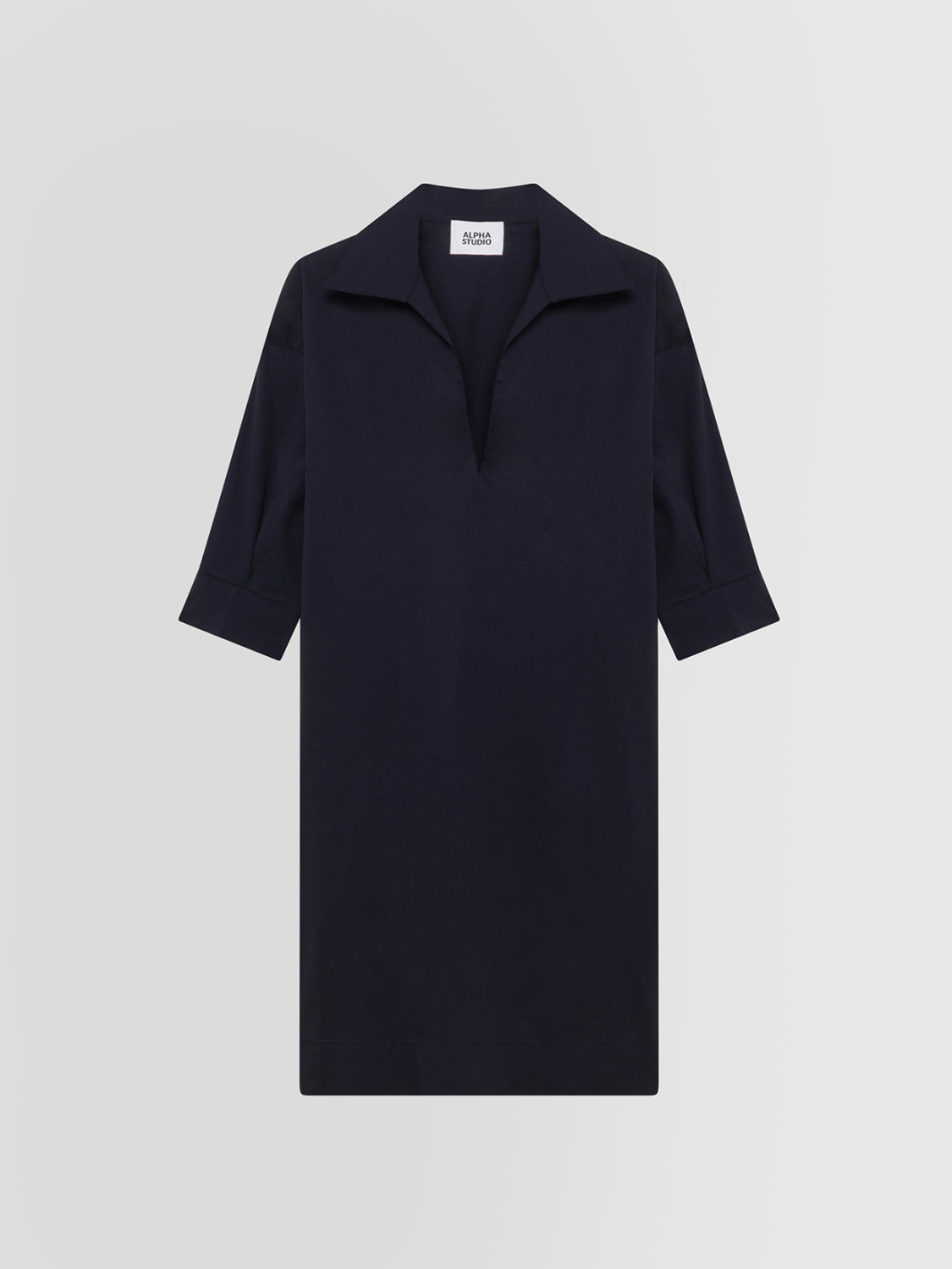 POLO DRESS IN POPLIN