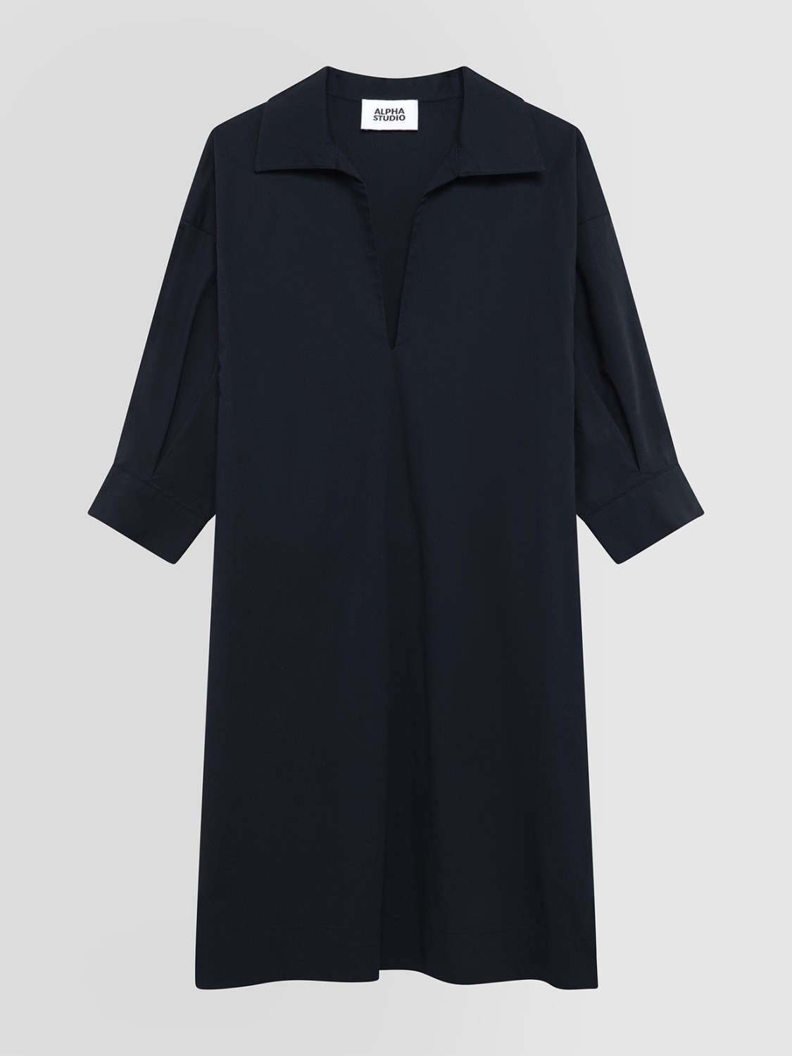 POLO DRESS IN POPLIN