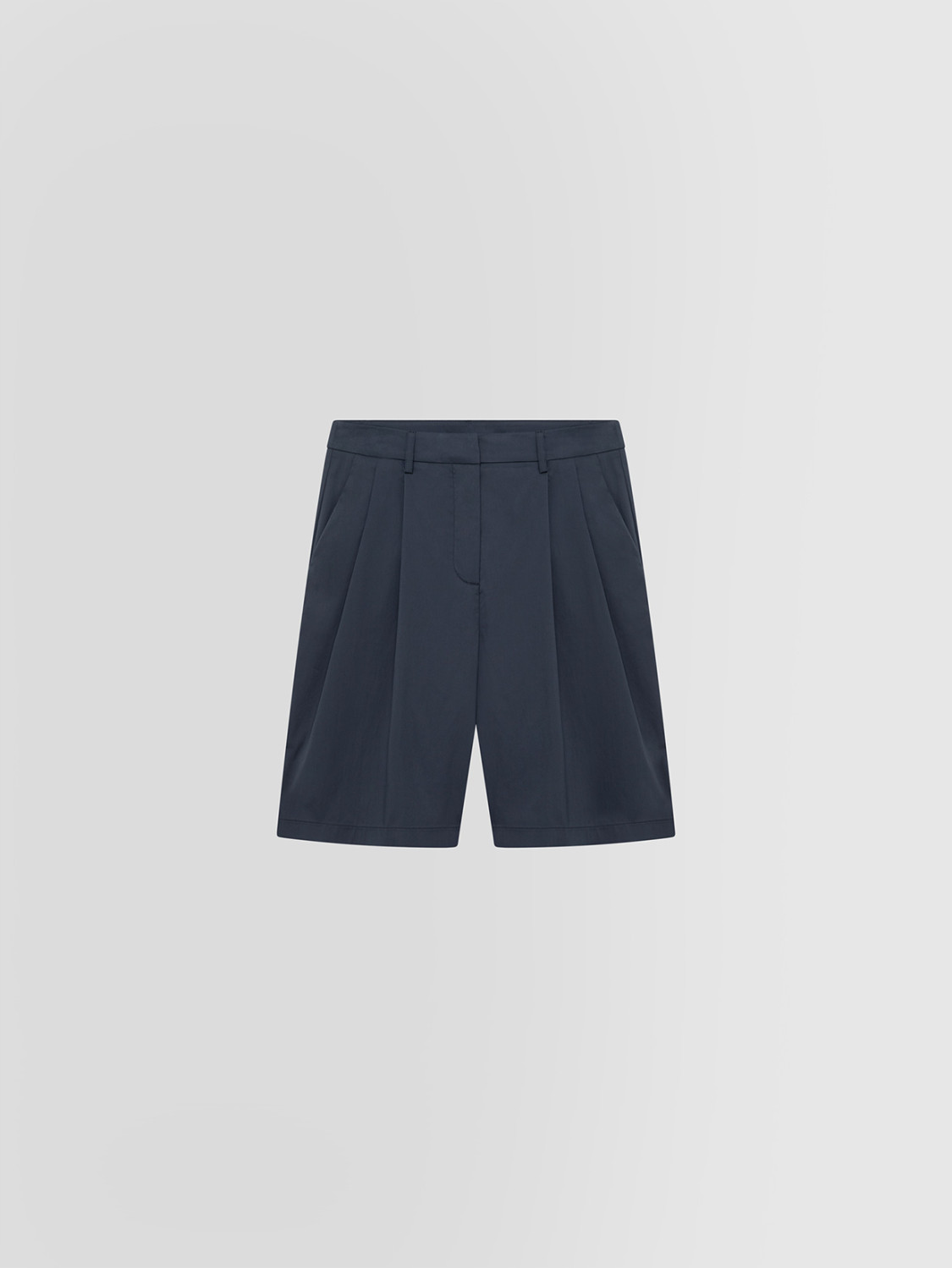 ALPHA STUDIO: TECHNICAL COTTON BERMUDAS
