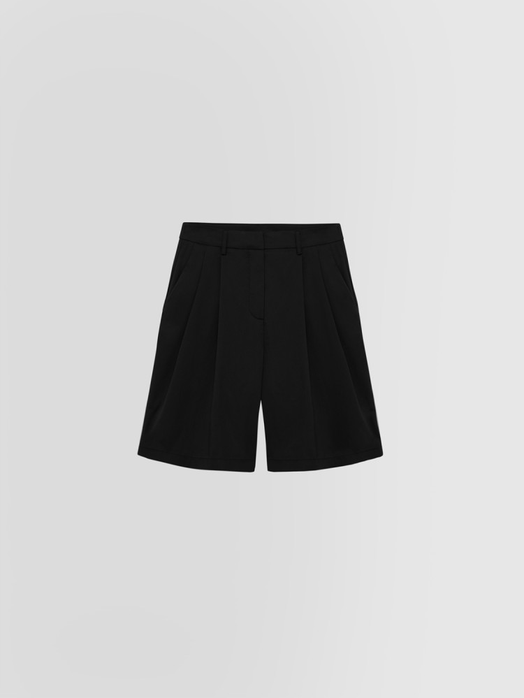 TECHNICAL COTTON BERMUDAS