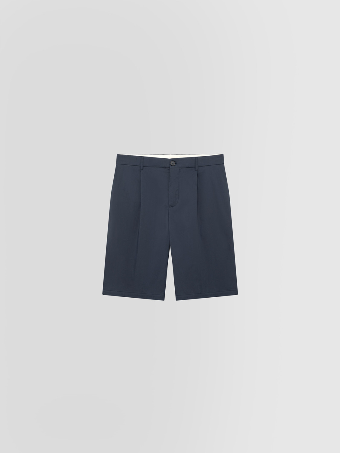 ALPHA STUDIO: TECHNICAL COTTON BERMUDAS
