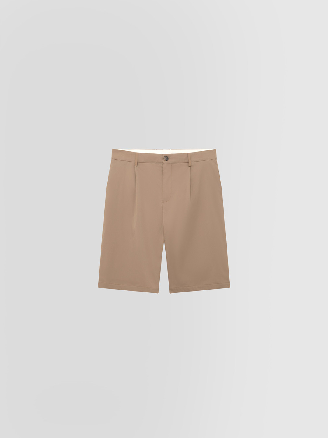 ALPHA STUDIO: TECHNICAL COTTON BERMUDA