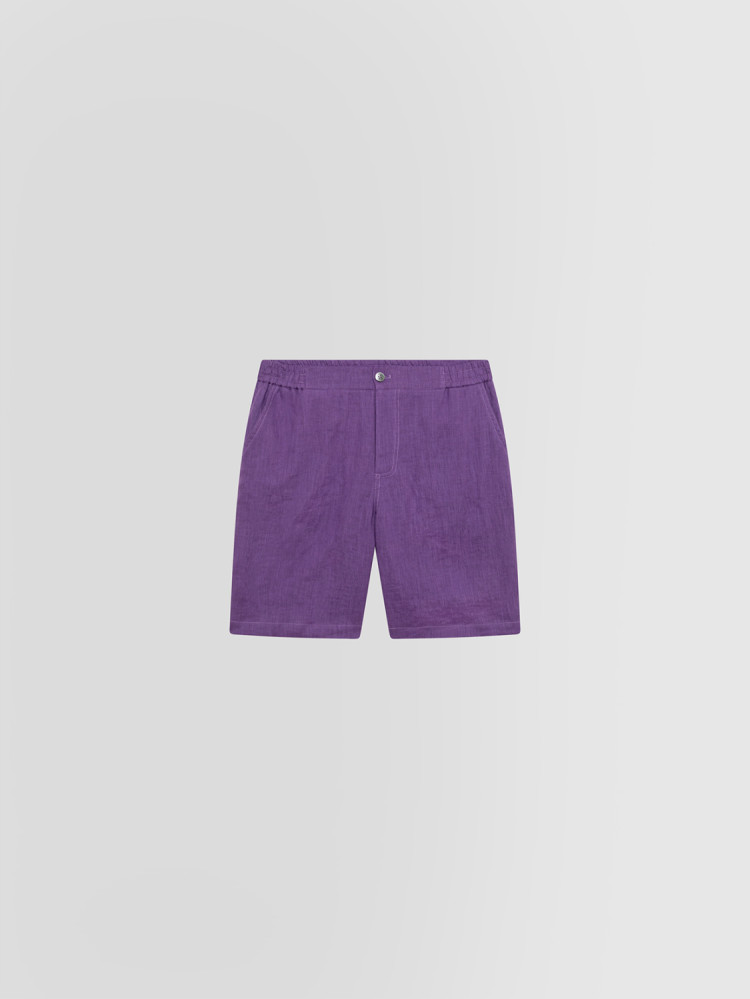 BERMUDA IN TELA DI LINO