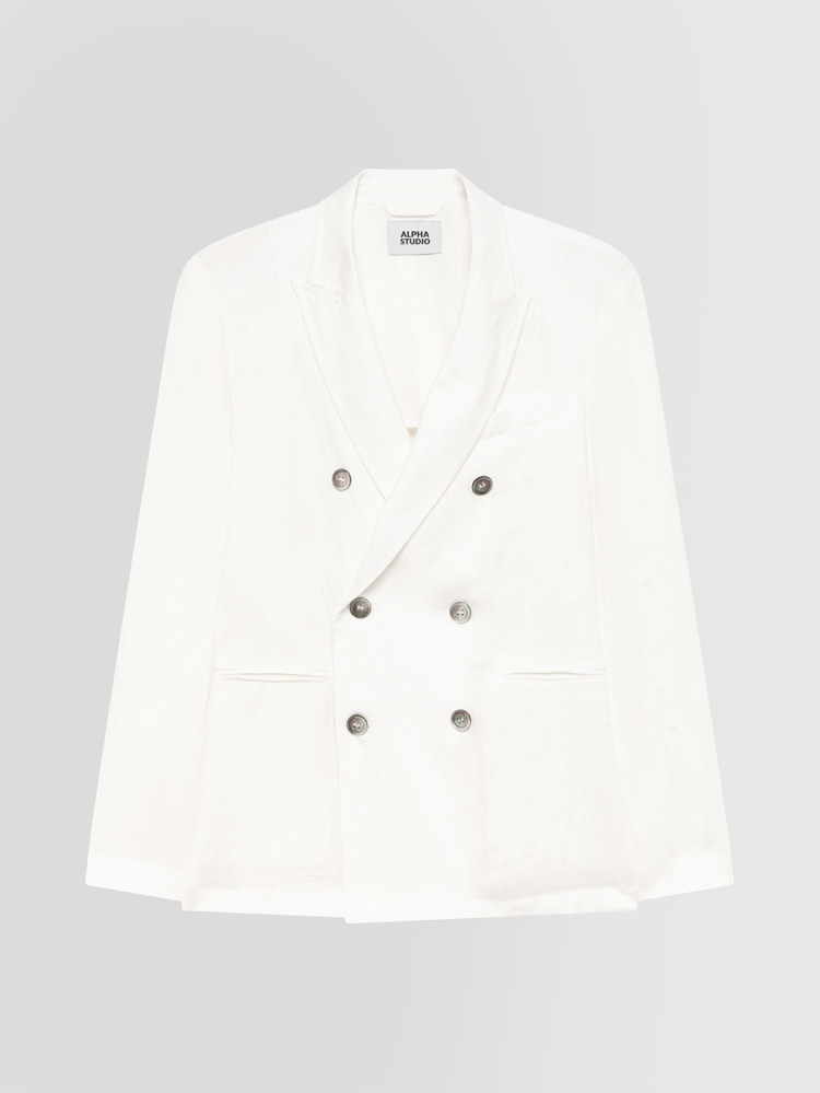 BLAZER DOPPIOPETTO IN LINO