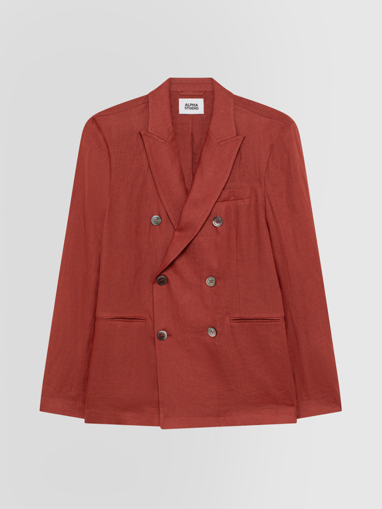 BLAZER DOPPIOPETTO IN LINO