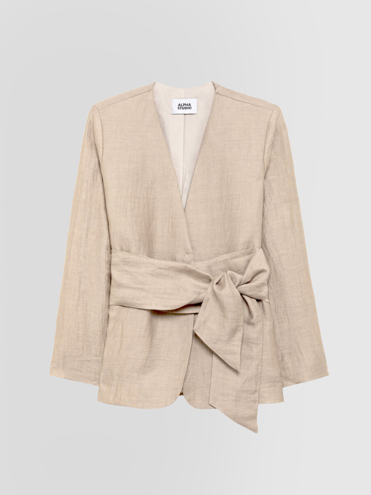 BLAZER IN LINO