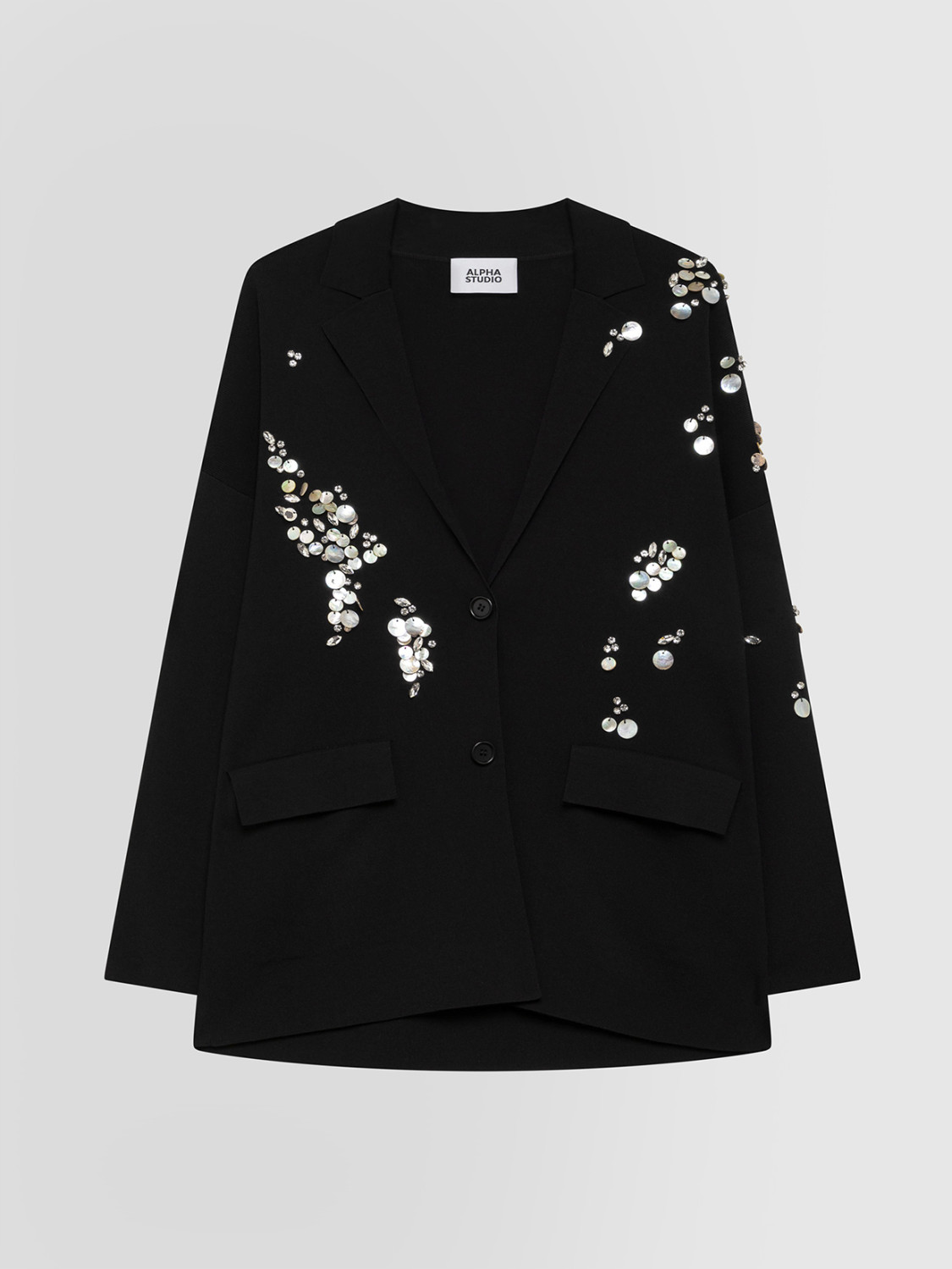 ALPHA STUDIO: BLAZER TAILORED KNIT