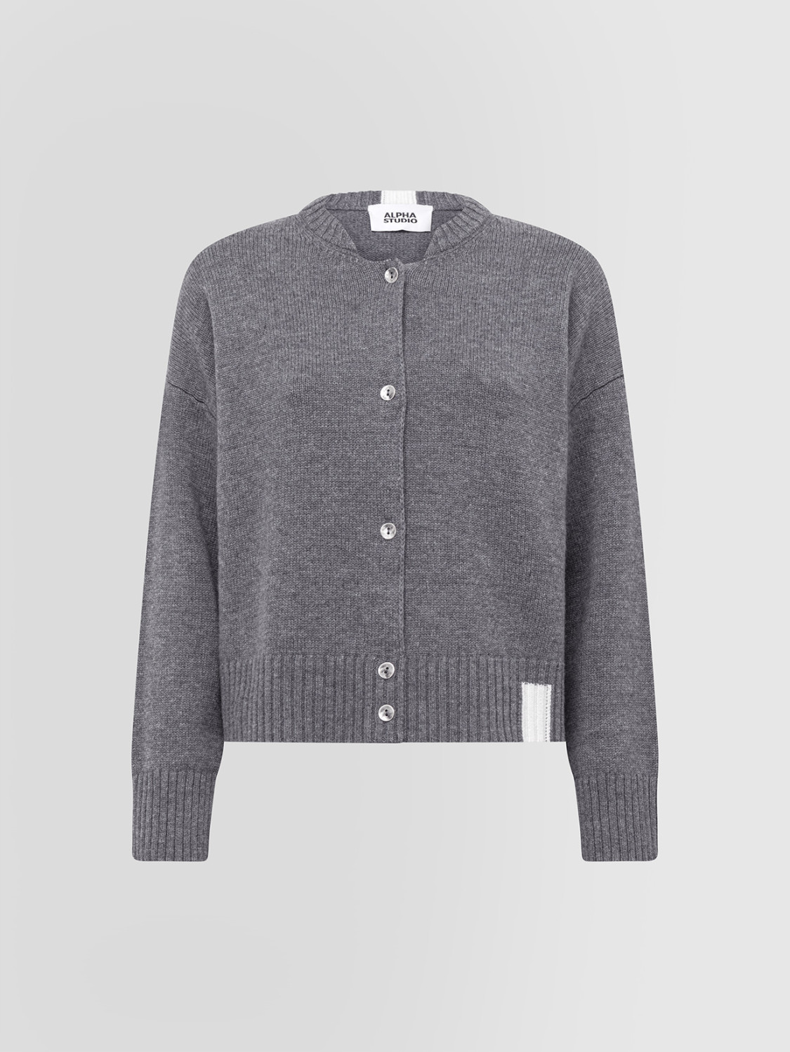 ALPHA STUDIO: MINIMAL DETAILS BOMBER JACKET