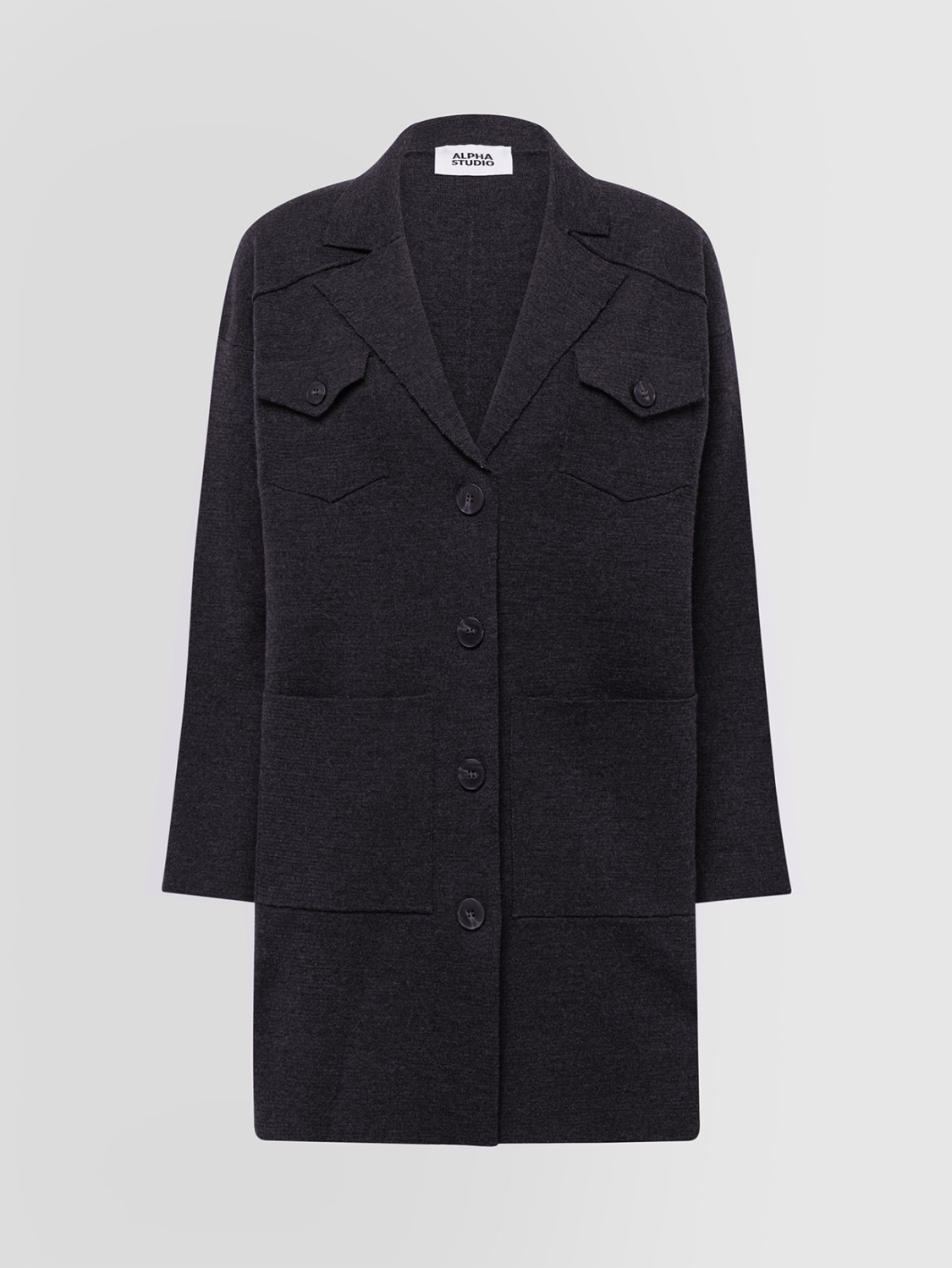 ALPHA STUDIO: CABAN EN MAILLE