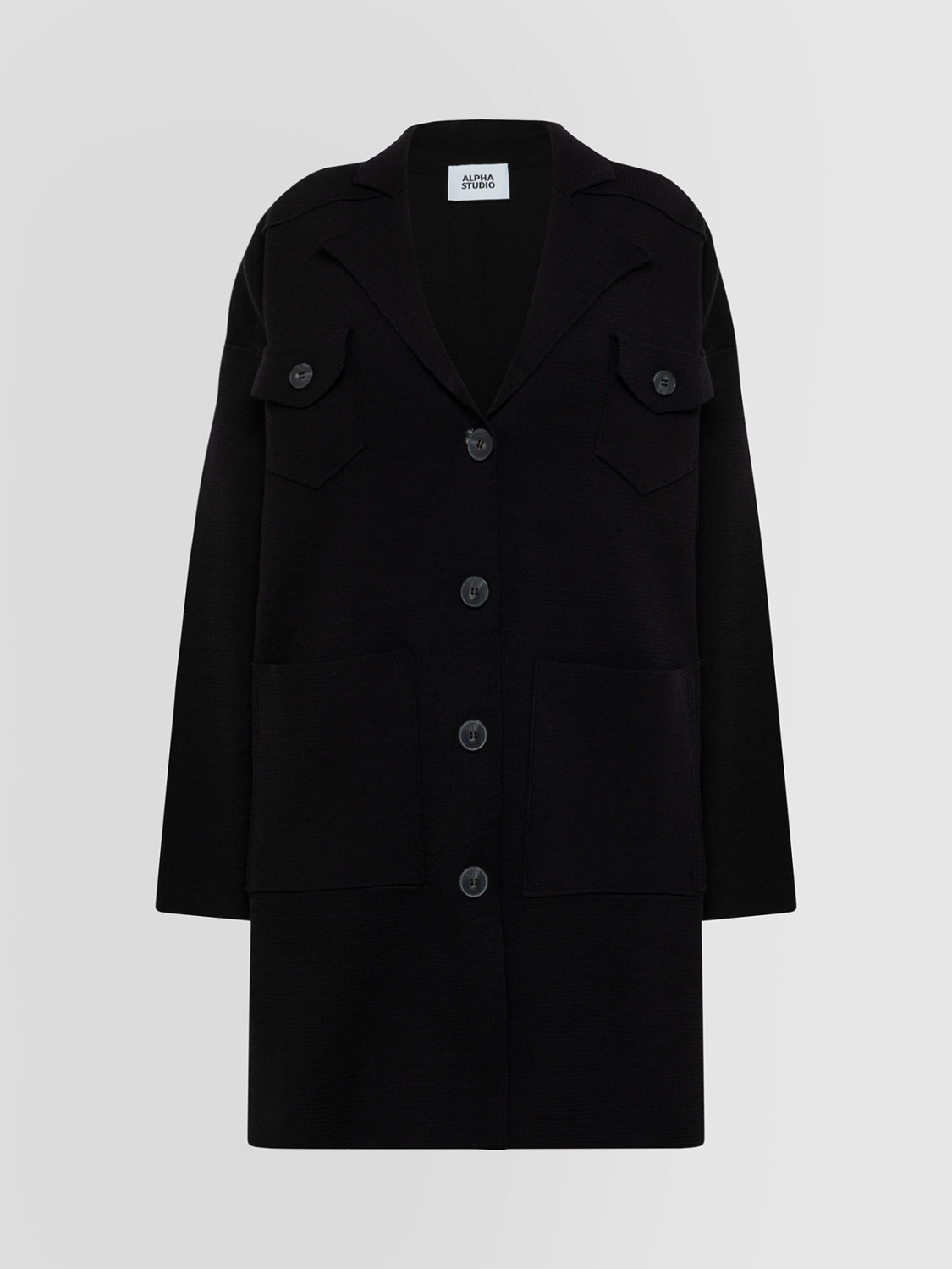 ALPHA STUDIO: CABAN EN MAILLE