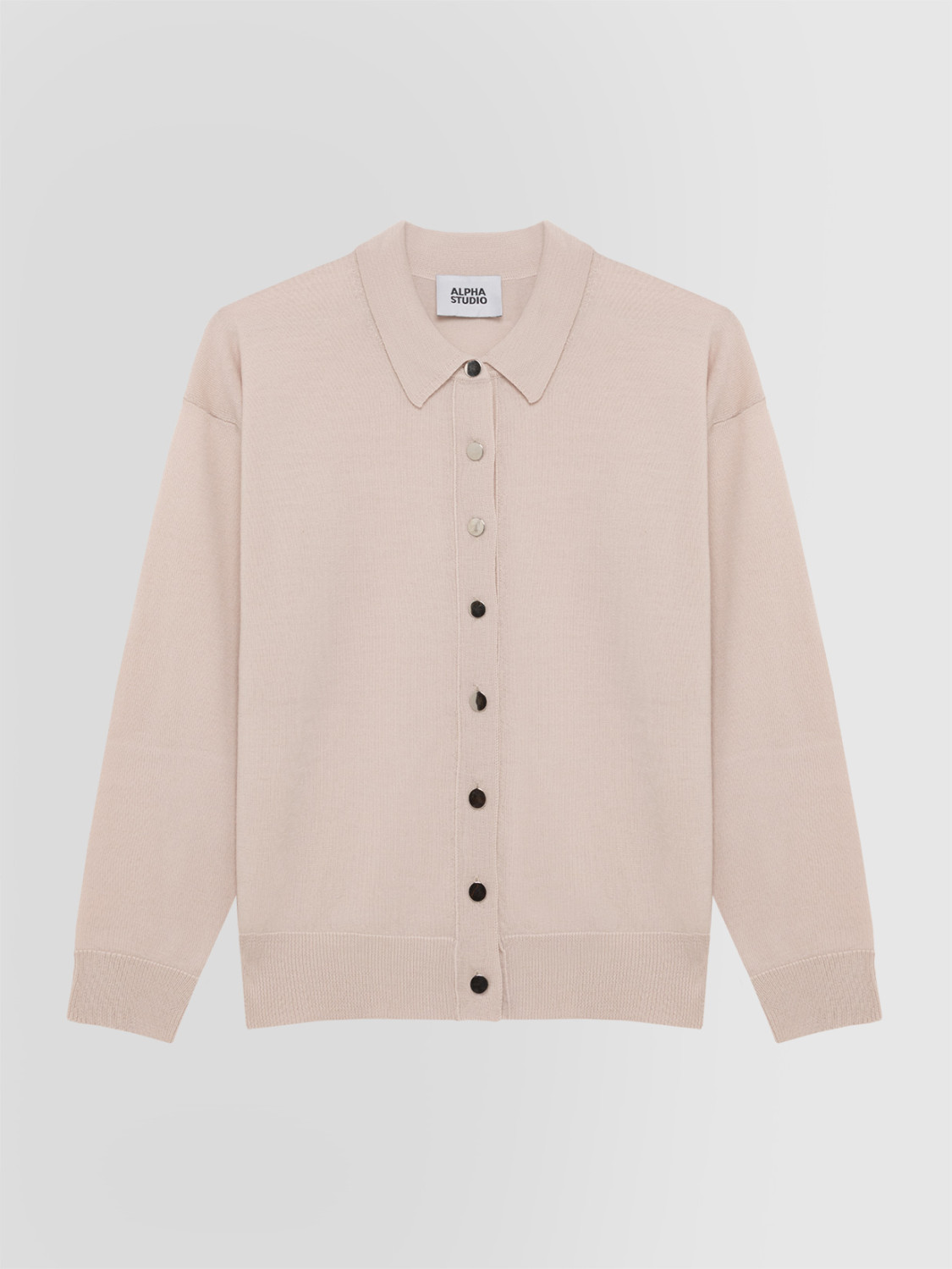ALPHA STUDIO: SHIRT IN MERINO WOOL
