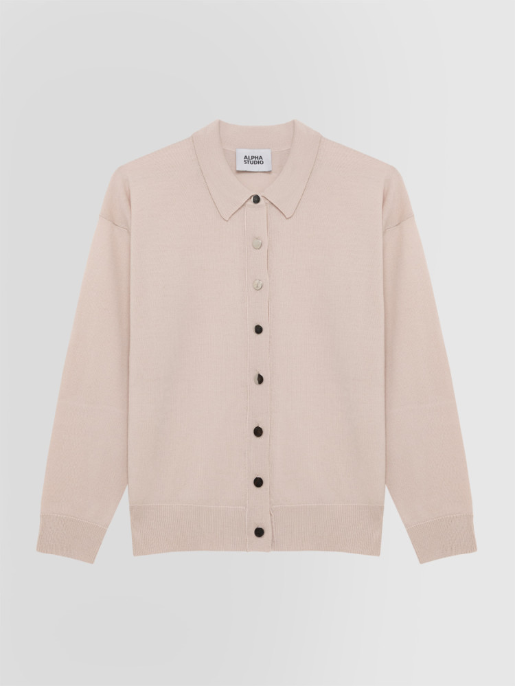 SHIRT IN MERINO WOOL