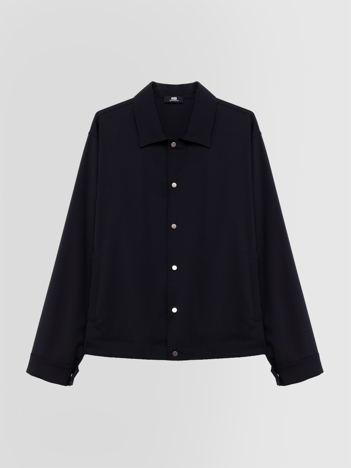 ALPHA STUDIO: CAMICIA OVER IN TELA DI LANA