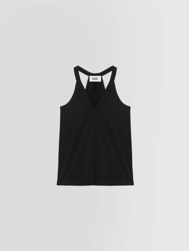 STRETCH JERSEY TANK TOP
