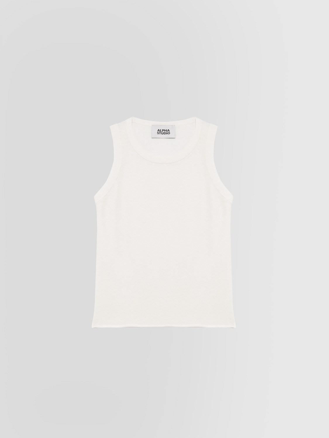 ALPHA STUDIO: DÉBARDEUR EN VISCOSE