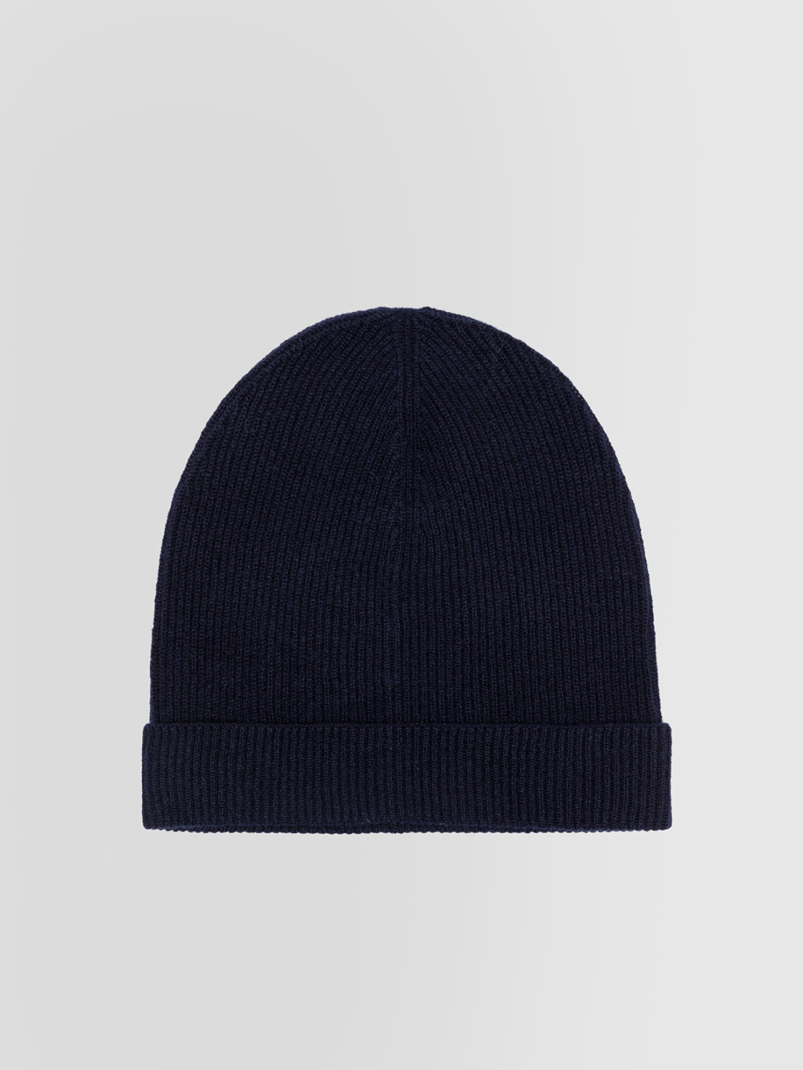 ALPHA STUDIO: RIBBED HAT IN CASHMERE