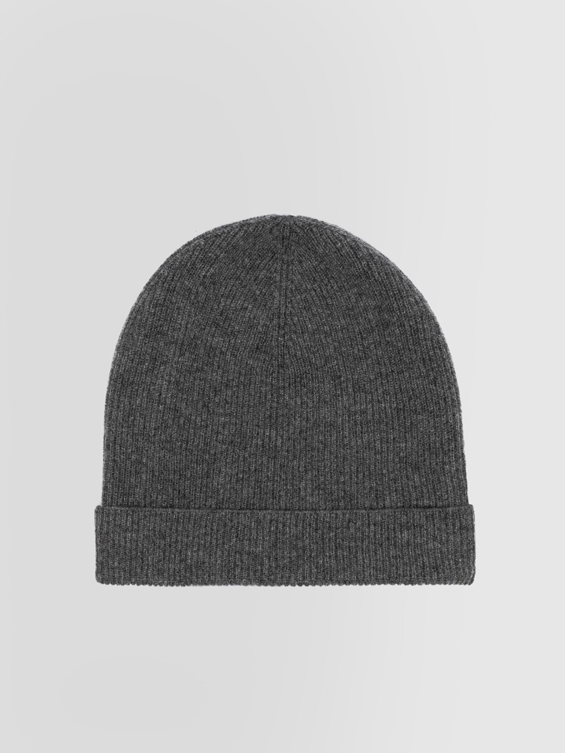 ALPHA STUDIO: RIBBED HAT IN CASHMERE