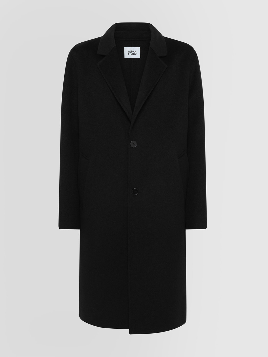 ALPHA STUDIO: LONG DOUBLE REVER COAT