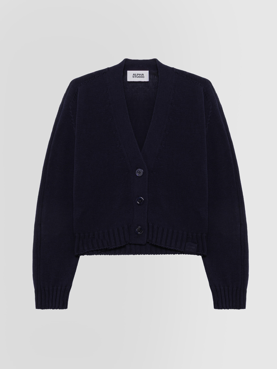 ALPHA STUDIO: FULL BOX CARDIGAN