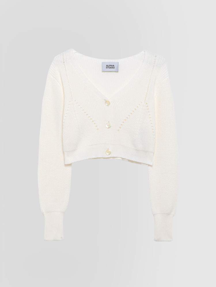 CROP CARDIGAN NEW ROMANTIC