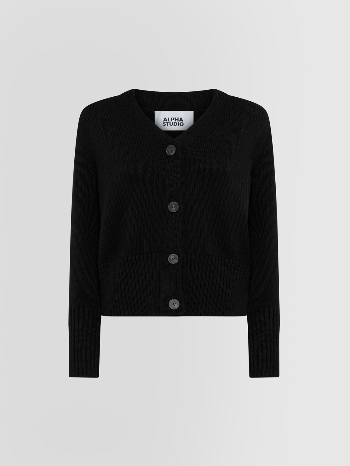 ALPHA STUDIO: ESSENTIAL CARDIGAN