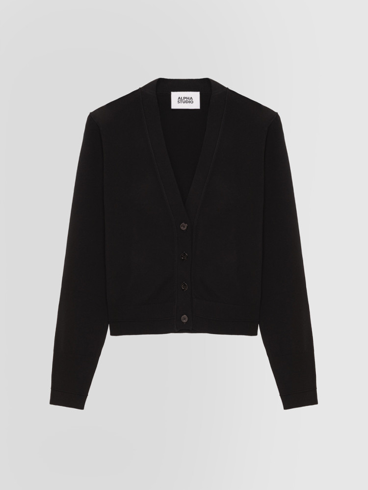 CARDIGÁN FINO EN VISCOSA