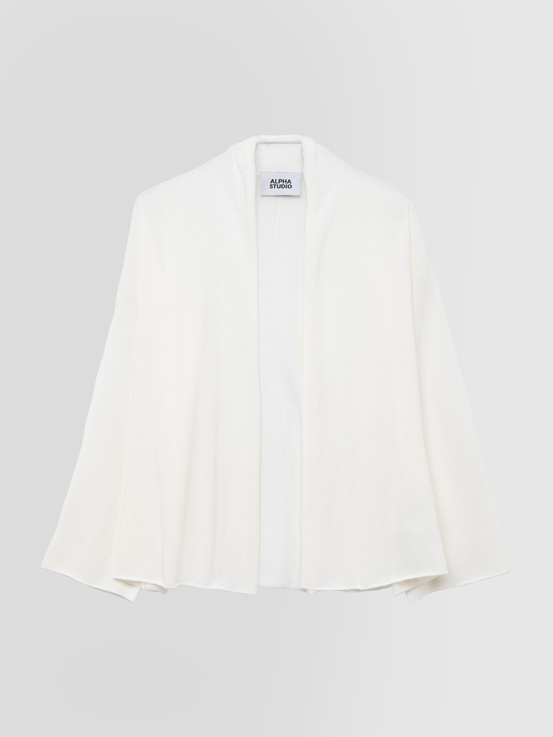 ALPHA STUDIO: CREPE CARDIGAN