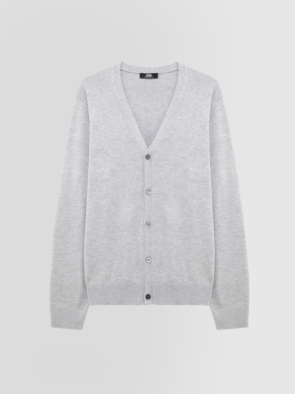 ALPHA STUDIO: SILK AND CASHMERE CARDIGAN