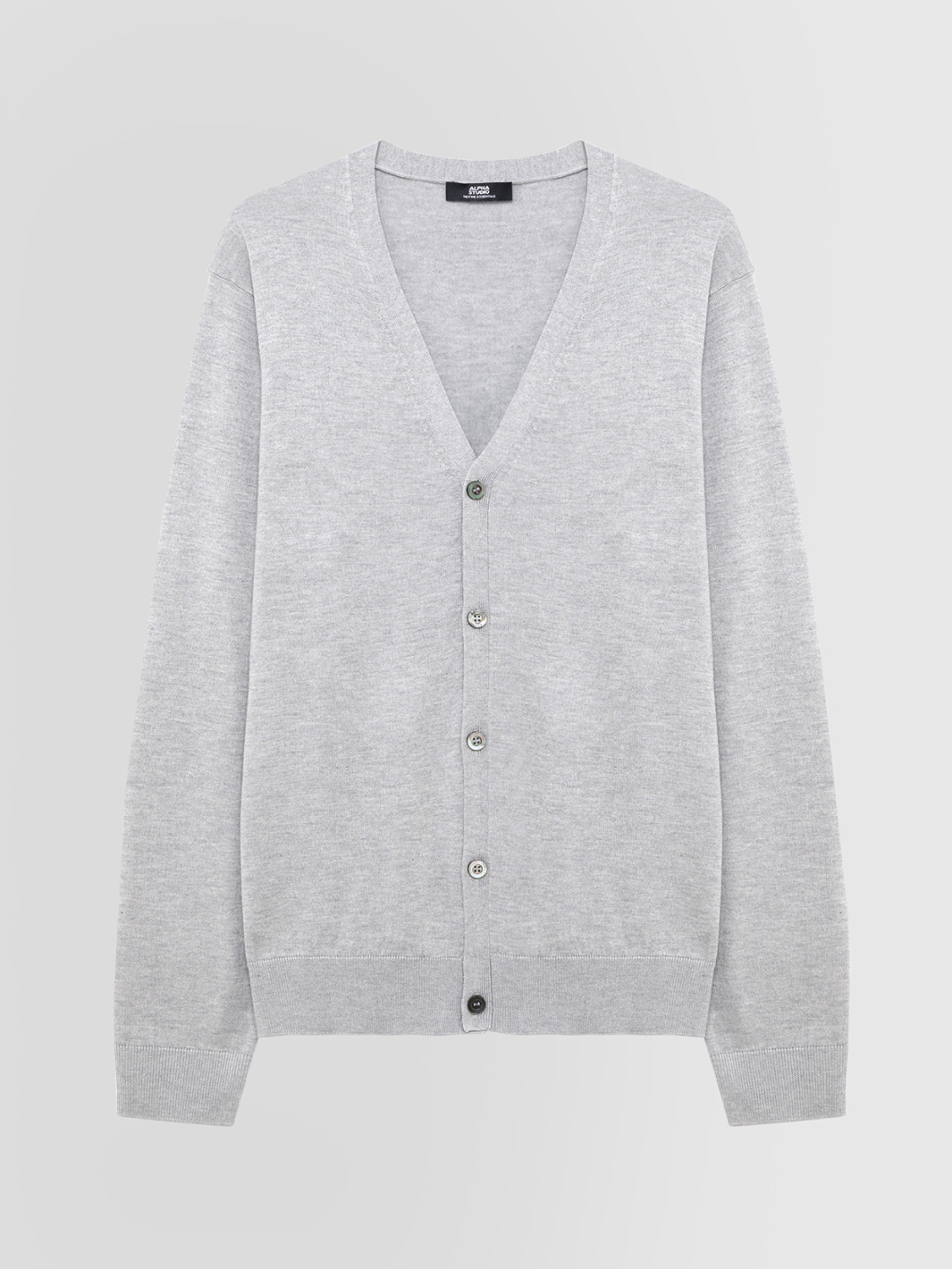 ALPHA STUDIO: CÁRDIGAN DE SEDA Y CACHEMIRA