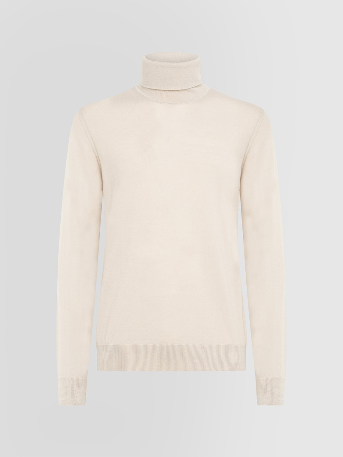 BASIC TURTLENECK SWEATER IN MERINO WOOL