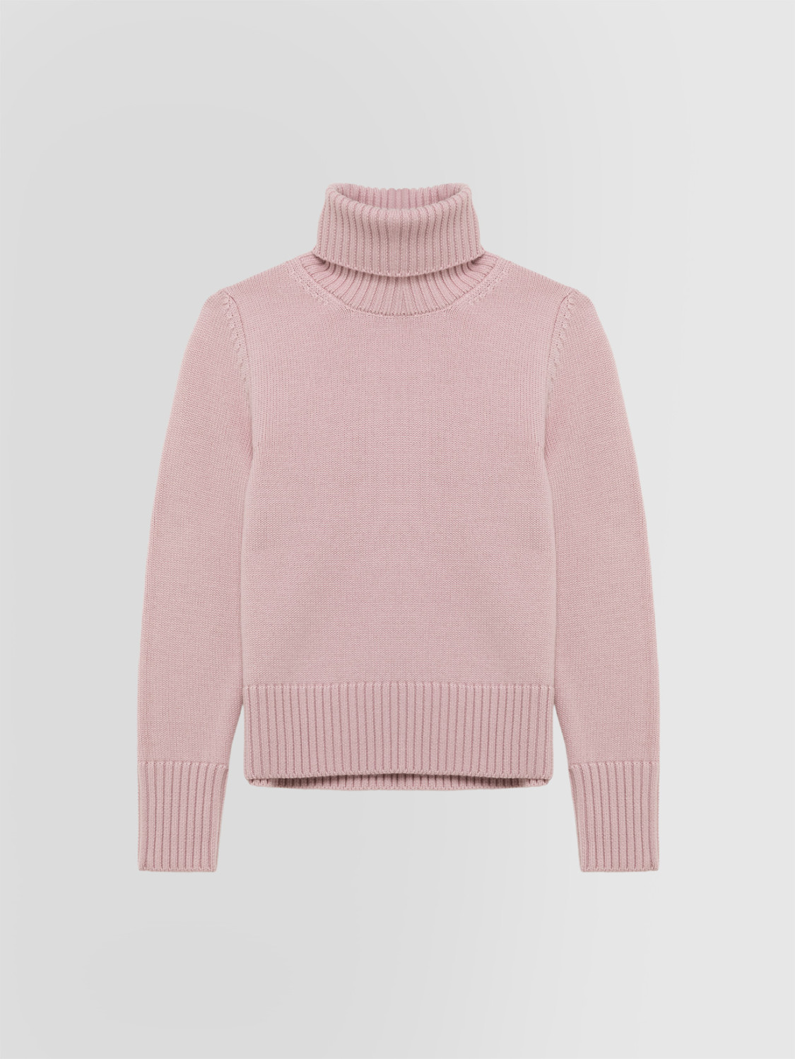 ALPHA STUDIO: JERSEY DE CUELLO CISNE EN LANA MERINO