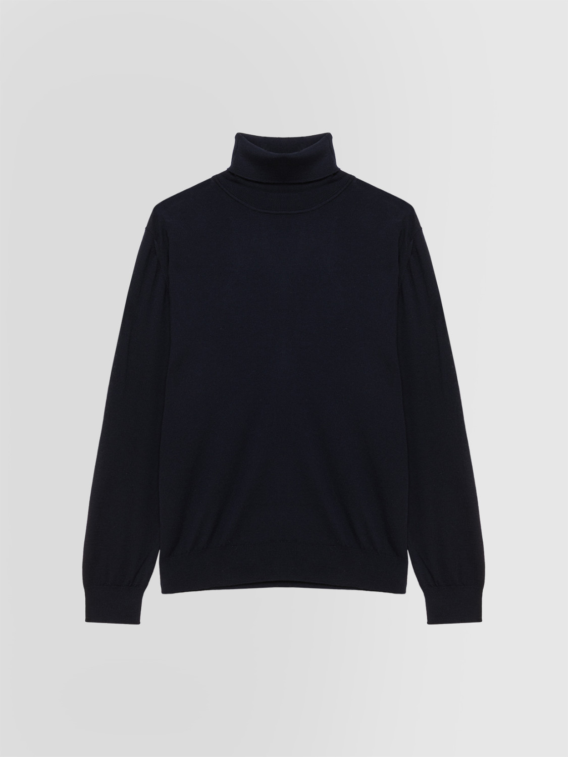ALPHA STUDIO: TURTLENECK SWEATER IN MERINO WOOL
