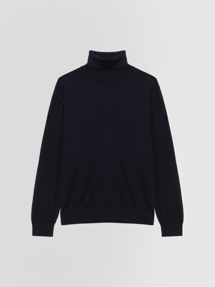 TURTLENECK SWEATER IN MERINO WOOL