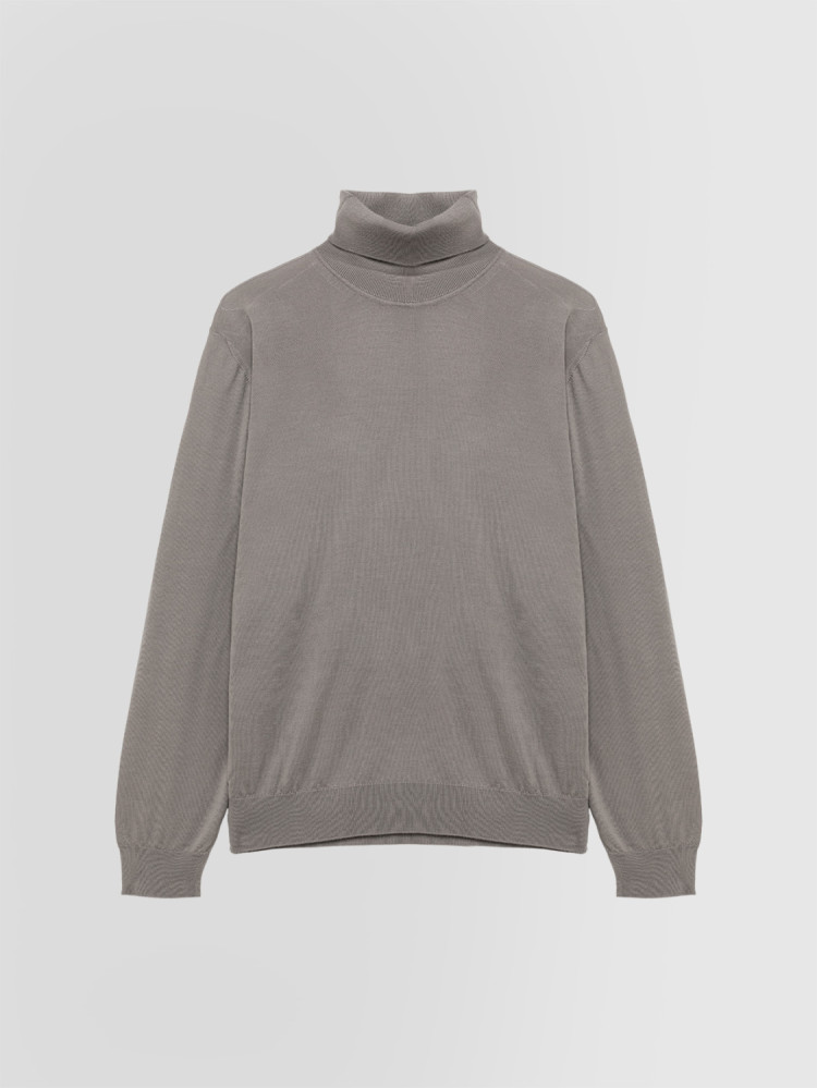 TURTLENECK SWEATER IN MERINO WOOL