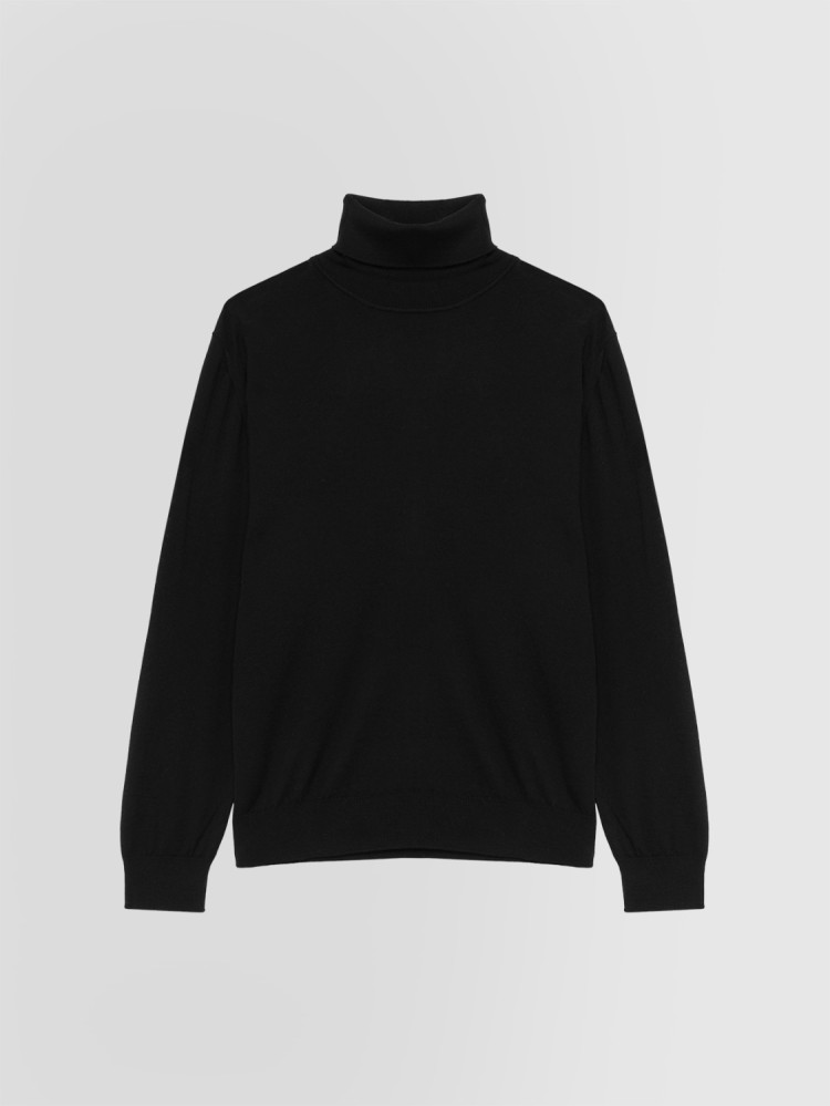 TURTLENECK SWEATER IN MERINO WOOL
