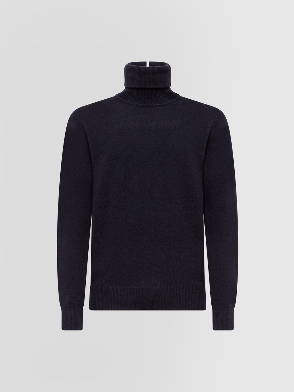ALPHA STUDIO: URBAN BASIC TURTLENECK SWEATER IN GEELONG WOOL