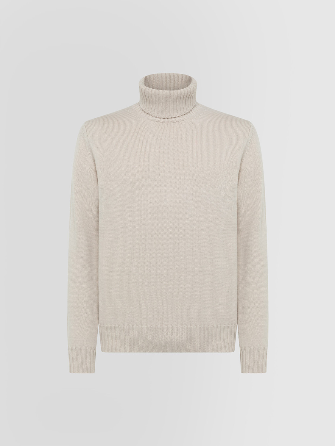 ALPHA STUDIO: TURTLENECK SWEATER URBAN IN MERINO WOOL