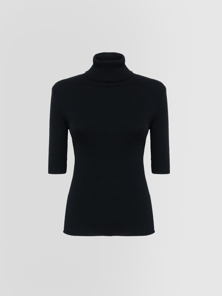 Alpha Studio Women's Brown Nylon Sweater - 42 IT