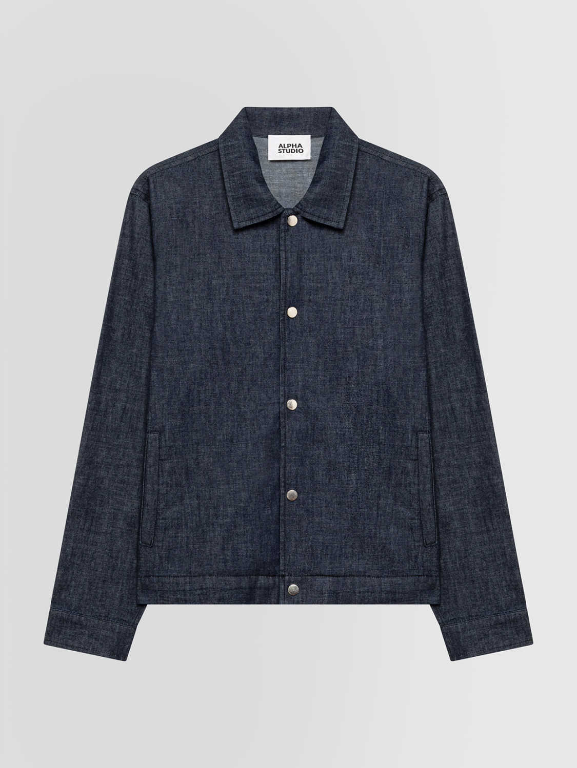 ALPHA STUDIO: GIACCA CHAMBRAY