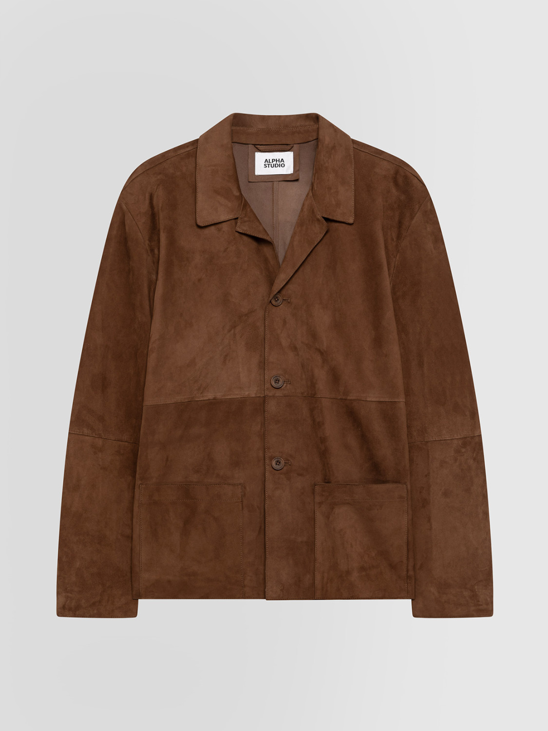 ALPHA STUDIO: GIACCA REVER IN SUEDE