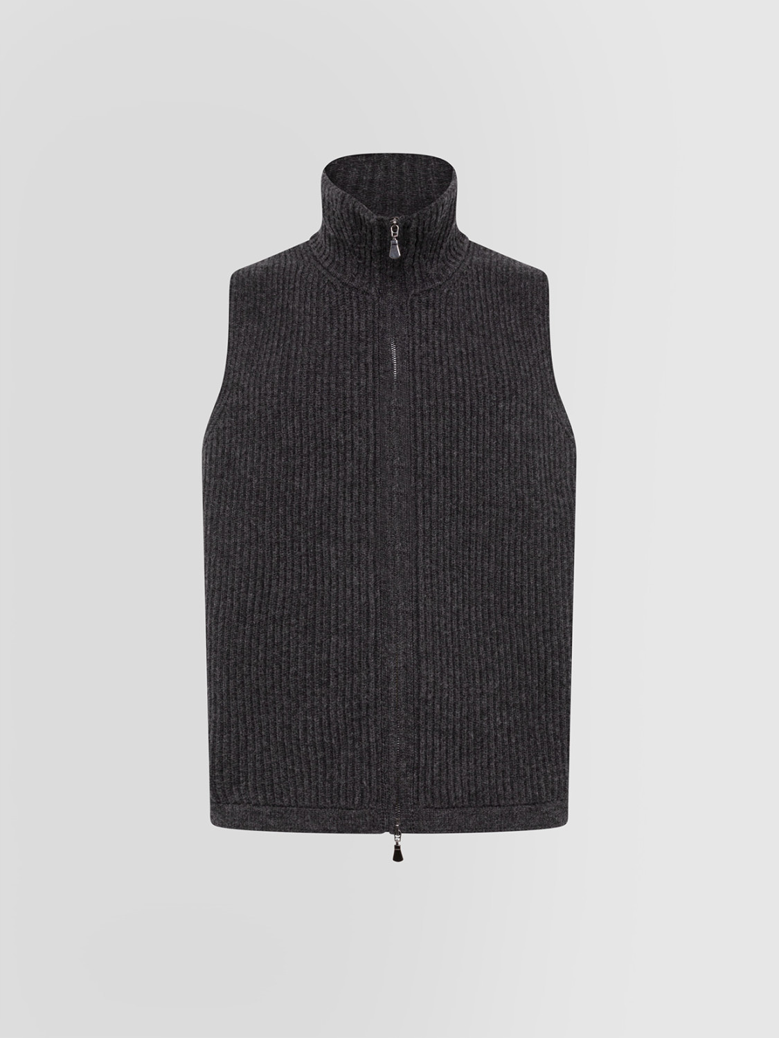 ALPHA STUDIO: VEST IN WOOL AND CASHMERE