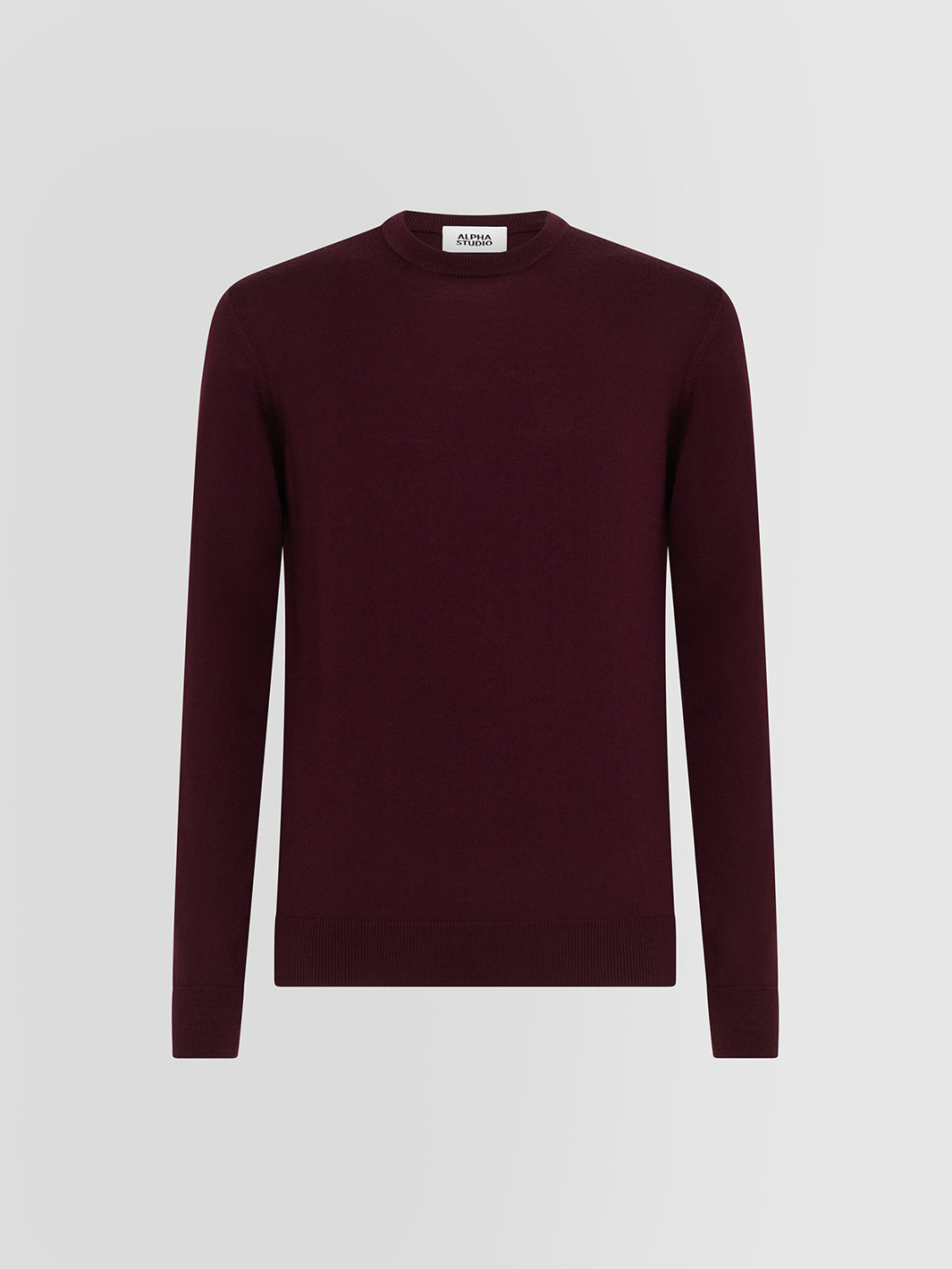 ALPHA STUDIO: GIROCOLLO BASIC IN MERINOS