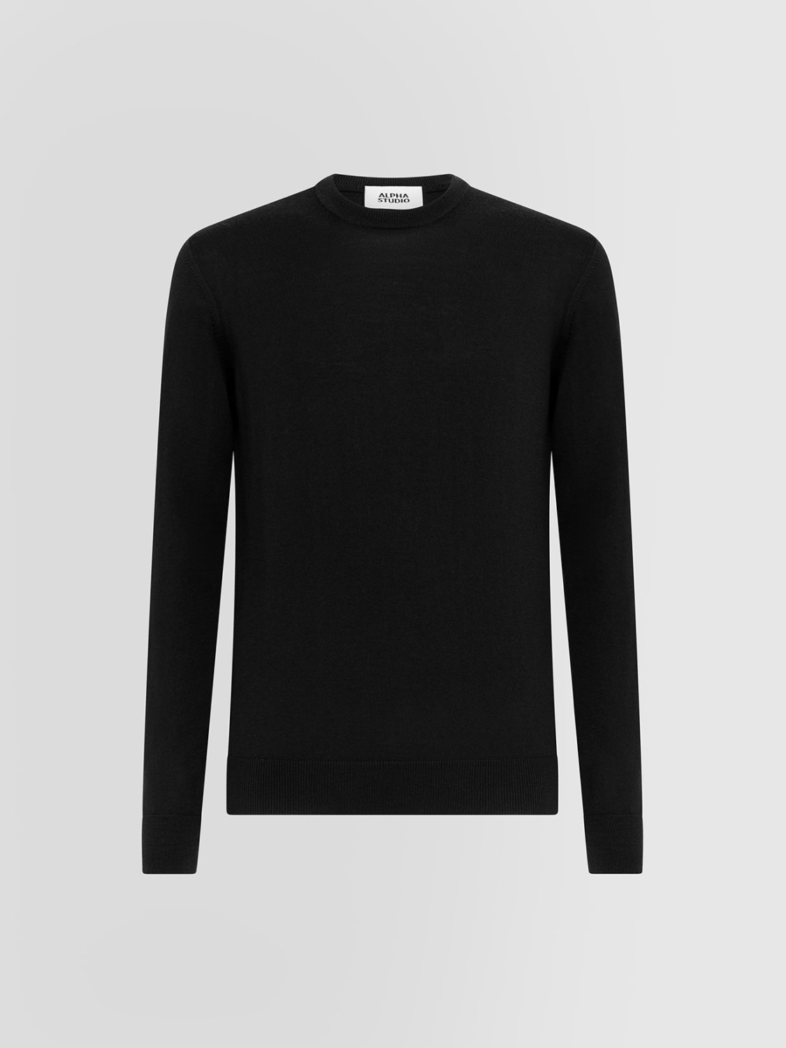 ALPHA STUDIO: GIROCOLLO BASIC IN MERINOS