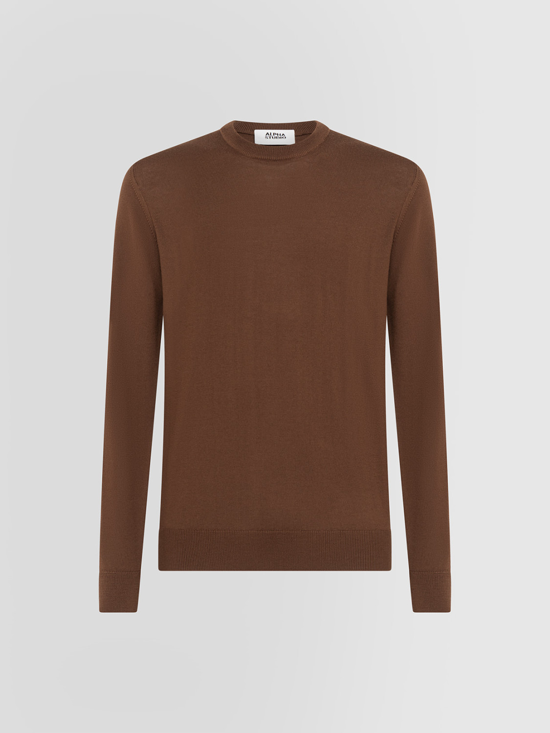 ALPHA STUDIO: GIROCOLLO BASIC IN MERINOS