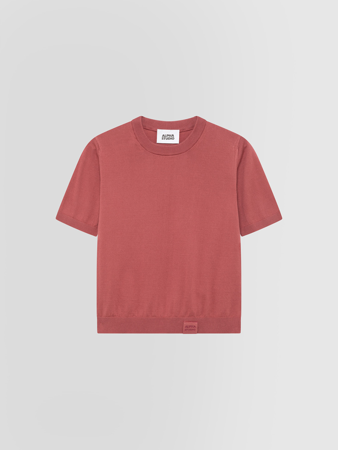 ALPHA STUDIO: EASY TO STYLE CREW NECK