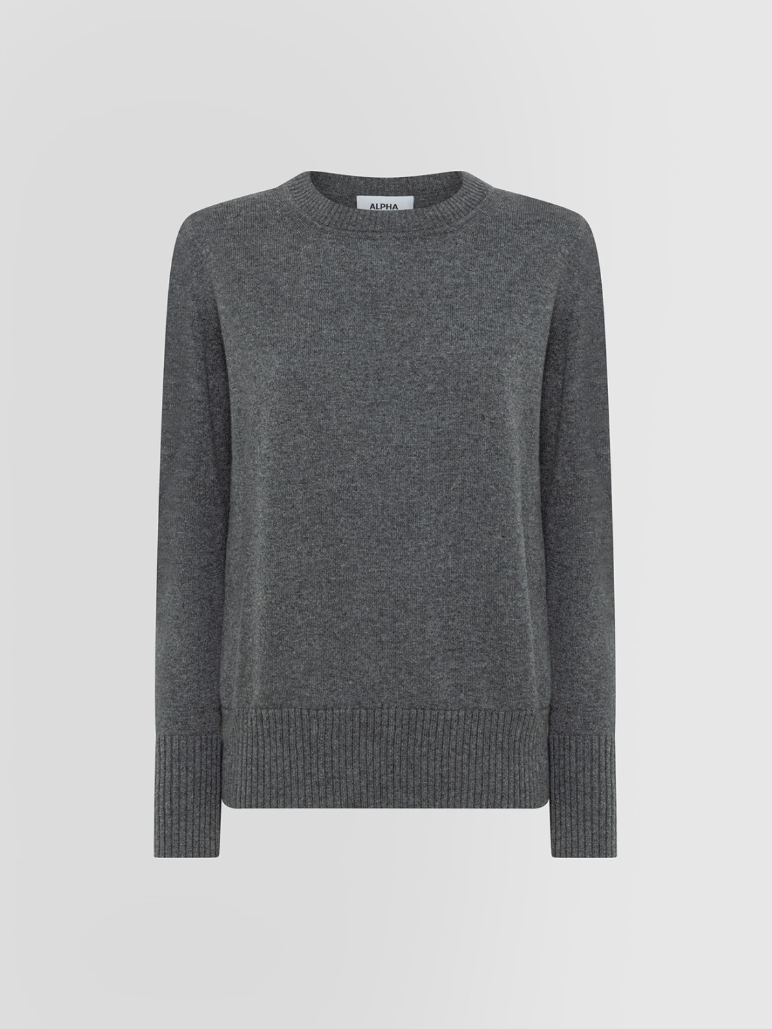 ALPHA STUDIO: FOUR SEASON CREW NECK SWEATER