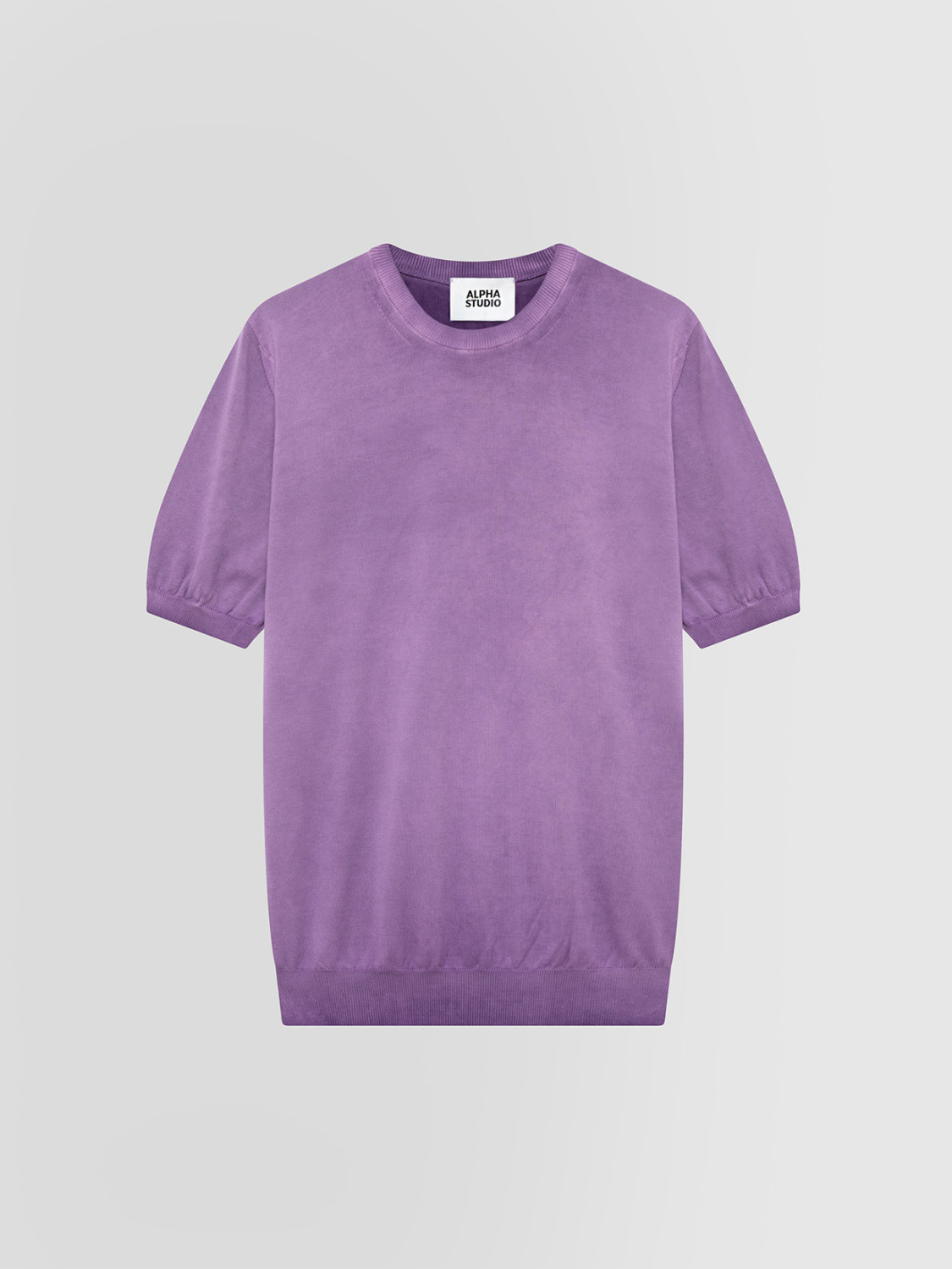 ALPHA STUDIO: COLD REVERSIBLE CREW NECK