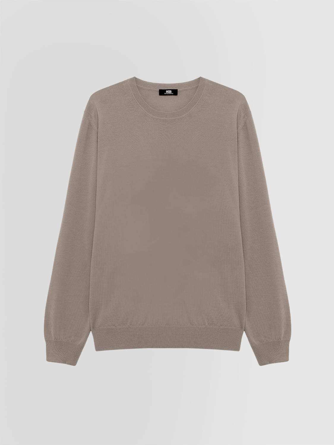 CREW NECK SWEATER IN MERINO WOOL